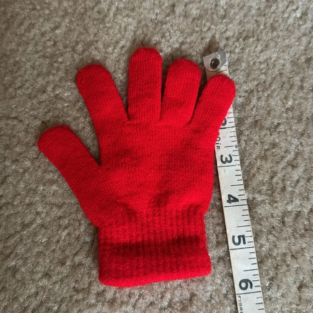 UNISEX KIDS - Red Mittens